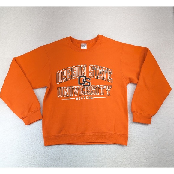 Jerzees Other - Jerzees Nublend Crew Neck Sweatshirt Oregon‎ State Orange Adult S